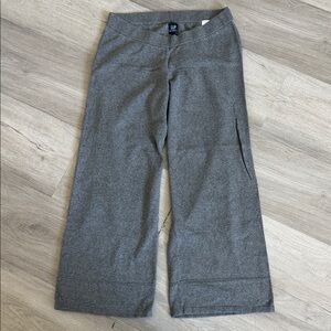 GAP maternity Heather Gray Wide-Leg Lounge Pants